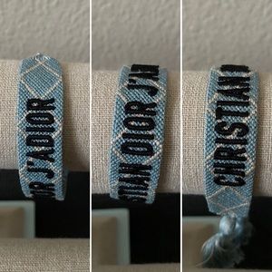 🚫❌SOLD❌🚫 Dior cotton woven friendship bracelet